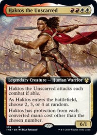 Haktos the Unscarred (Extended Art) [Theros Beyond Death] | Eastridge Sports Cards & Games