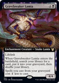 Gravebreaker Lamia (Extended Art) [Theros Beyond Death] | Eastridge Sports Cards & Games