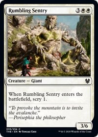 Rumbling Sentry [Theros Beyond Death] | Eastridge Sports Cards & Games