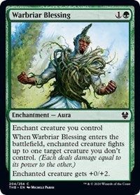 Warbriar Blessing [Theros Beyond Death] | Eastridge Sports Cards & Games