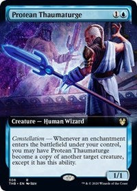 Protean Thaumaturge (Extended Art) [Theros Beyond Death] | Eastridge Sports Cards & Games