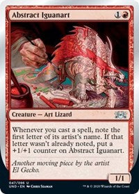 Abstract Iguanart [Unsanctioned] | Eastridge Sports Cards & Games