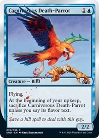 Carnivorous Death-Parrot [Unsanctioned] | Eastridge Sports Cards & Games