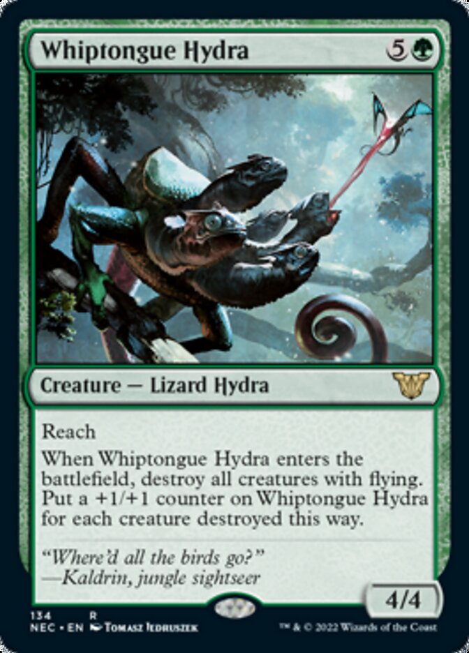 Whiptongue Hydra [Kamigawa: Neon Dynasty Commander] | Eastridge Sports Cards & Games