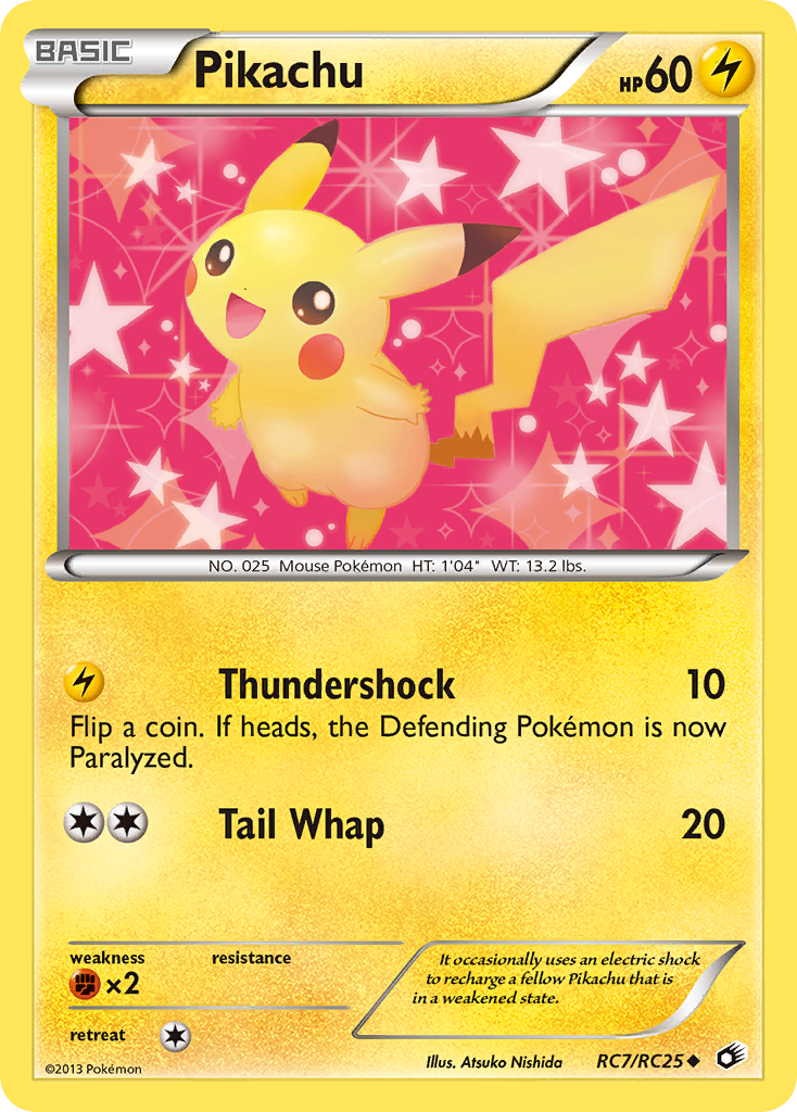 Pikachu (RC7/RC25) [Black & White: Legendary Treasures] | Eastridge Sports Cards & Games