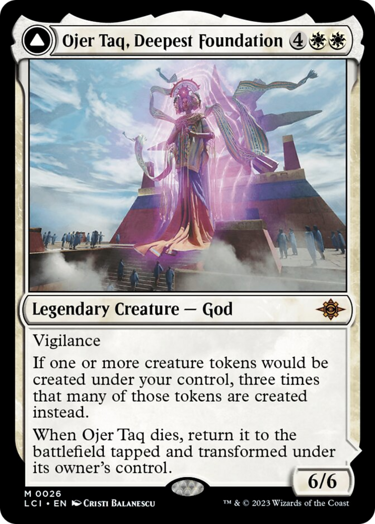 Ojer Taq, Deepest Foundation // Temple of Civilization [The Lost Caverns of Ixalan] | Eastridge Sports Cards & Games