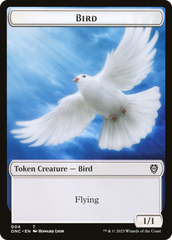 Bird // Cat Double-Sided Token [Phyrexia: All Will Be One Commander Tokens] | Eastridge Sports Cards & Games