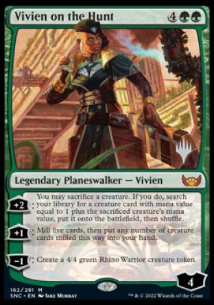 Vivien on the Hunt (Promo Pack) [Streets of New Capenna Promos] | Eastridge Sports Cards & Games