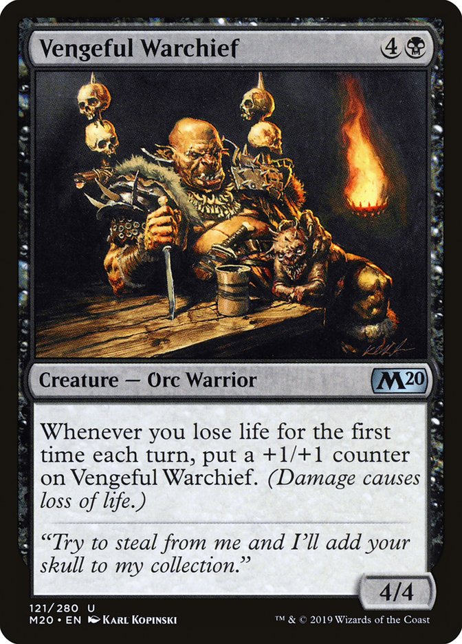 Vengeful Warchief [Core Set 2020] | Eastridge Sports Cards & Games