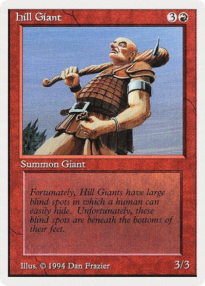 Hill Giant [Summer Magic / Edgar] | Eastridge Sports Cards & Games