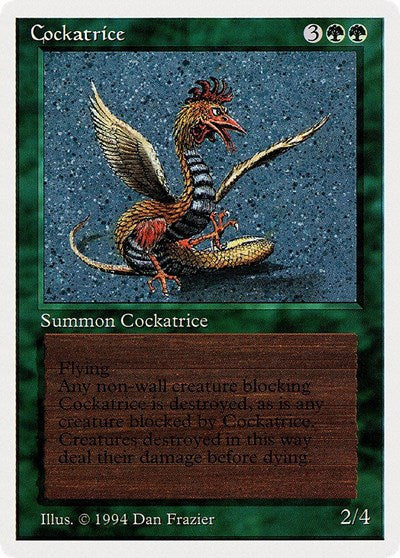 Cockatrice [Summer Magic / Edgar]