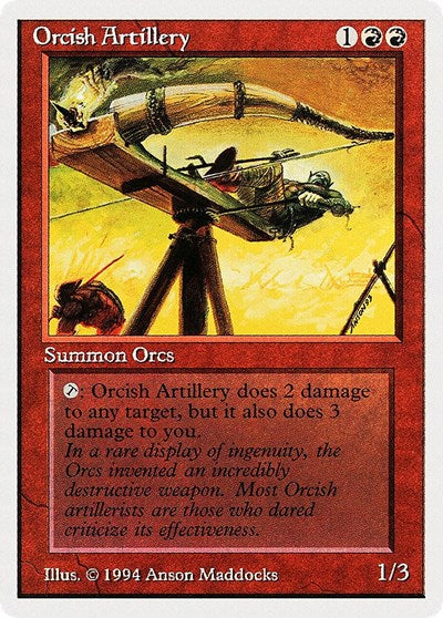 Orcish Artillery [Summer Magic / Edgar]