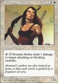D'Avenant Archer [Fifth Edition] | Eastridge Sports Cards & Games