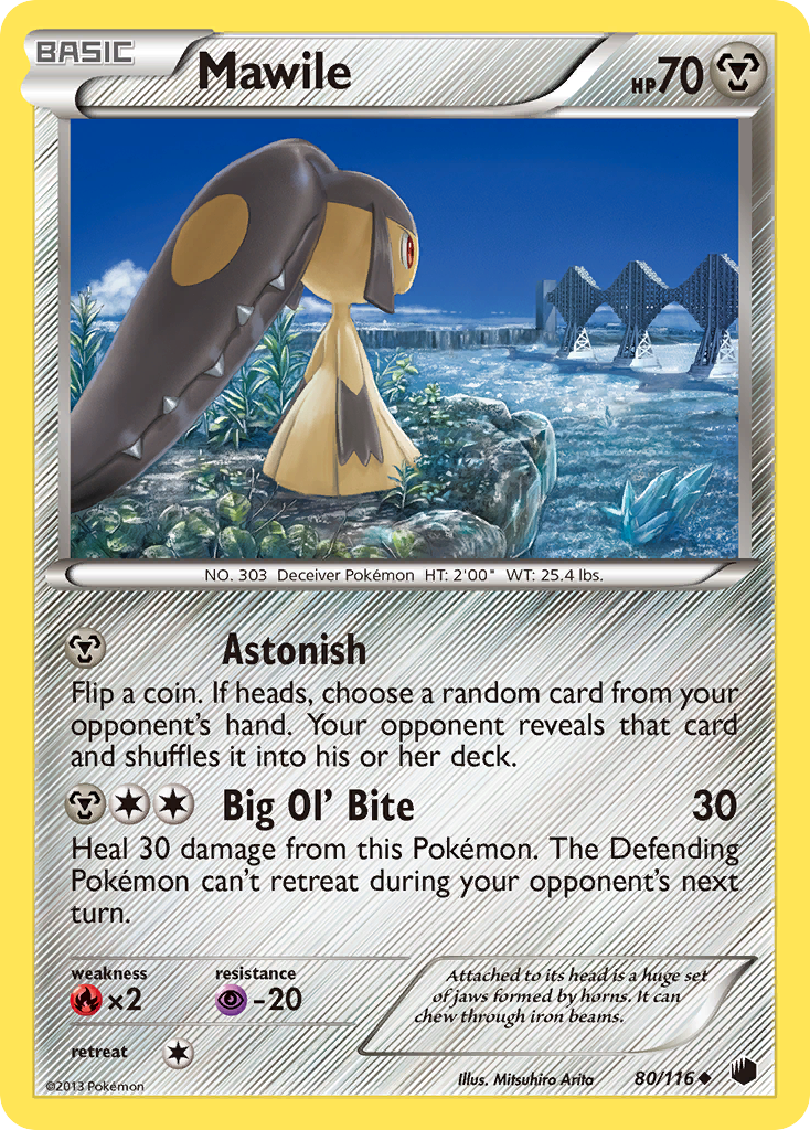 Mawile (80/116) [Black & White: Plasma Freeze] | Eastridge Sports Cards & Games