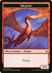 Dragon // Spirit Double-sided Token (Challenger 2020) [Unique and Miscellaneous Promos] | Eastridge Sports Cards & Games