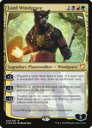 Lord Windgrace [Commander 2018] | Eastridge Sports Cards & Games