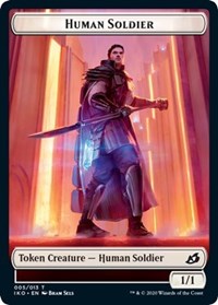 Human Soldier (005) // Zombie Double-sided Token [Commander 2020] | Eastridge Sports Cards & Games