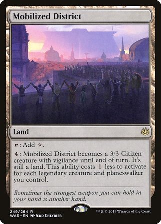 Mobilized District [War of the Spark] | Eastridge Sports Cards & Games
