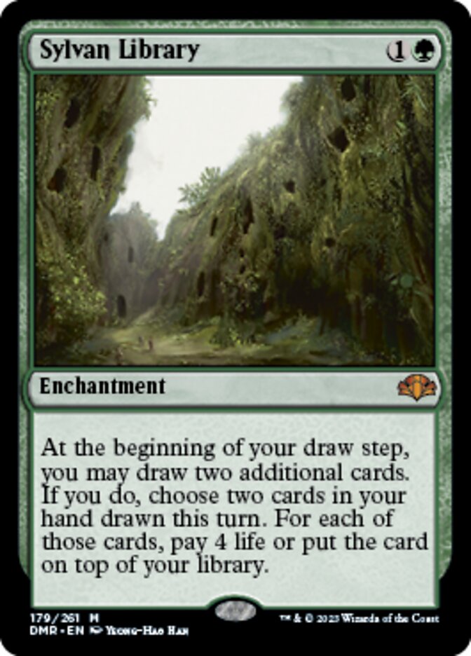 Sylvan Library [Dominaria Remastered] | Eastridge Sports Cards & Games