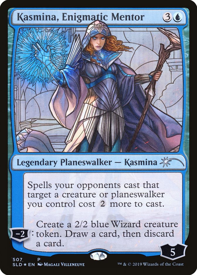 Kasmina, Enigmatic Mentor (Stained Glass) [Secret Lair Drop Promos] | Eastridge Sports Cards & Games