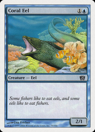 Coral Eel [Eighth Edition] | Eastridge Sports Cards & Games