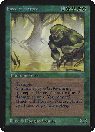 Force of Nature [Limited Edition Alpha] | Eastridge Sports Cards & Games