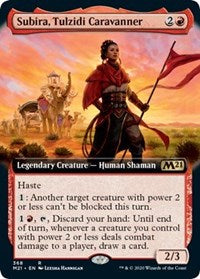 Subira, Tulzidi Caravanner (Extended Art) [Core Set 2021] | Eastridge Sports Cards & Games