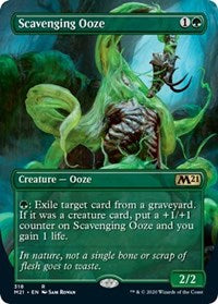 Scavenging Ooze (Alternate Art) [Core Set 2021] | Eastridge Sports Cards & Games