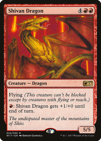 Shivan Dragon [Welcome Deck 2017] | Eastridge Sports Cards & Games