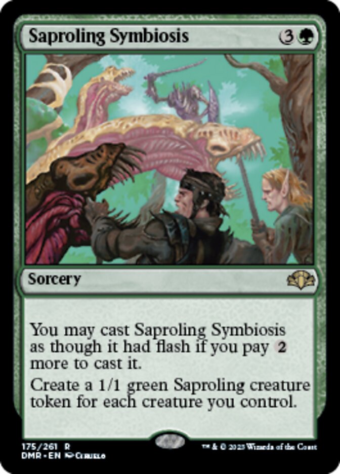 Saproling Symbiosis [Dominaria Remastered] | Eastridge Sports Cards & Games
