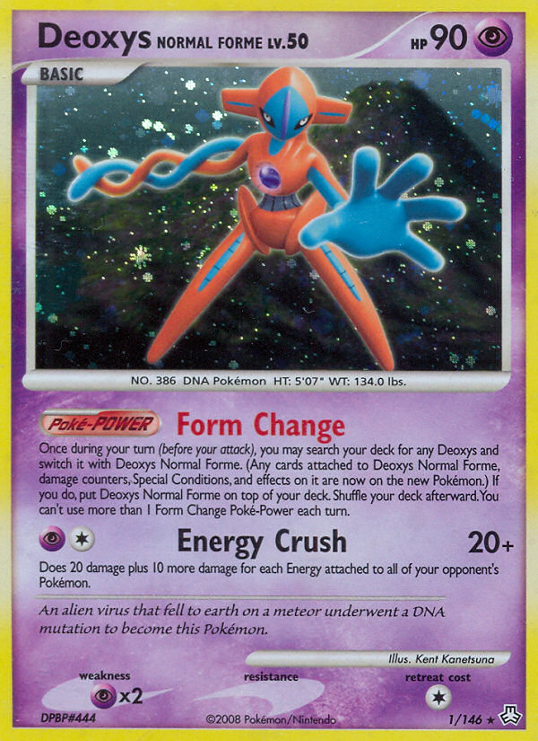 Deoxys Normal Forme (1/146) [Diamond & Pearl: Legends Awakened] | Eastridge Sports Cards & Games