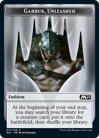 Emblem - Garruk, Unleashed [Core Set 2021] | Eastridge Sports Cards & Games