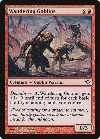 Wandering Goblins [Conflux] | Eastridge Sports Cards & Games