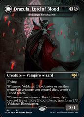 Voldaren Bloodcaster // Bloodbat Summoner - Dracula, Lord of Blood // Dracula, Lord of Bats [Innistrad: Crimson Vow] | Eastridge Sports Cards & Games