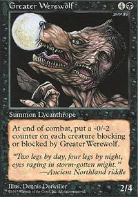 Greater Werewolf [Fifth Edition] | Eastridge Sports Cards & Games