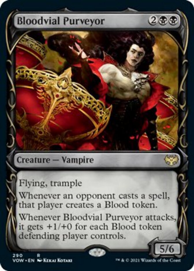 Bloodvial Purveyor (Showcase Fang Frame) [Innistrad: Crimson Vow] | Eastridge Sports Cards & Games