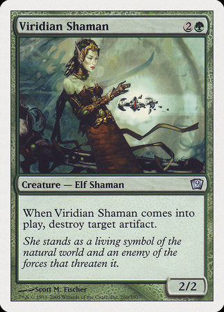 Viridian Shaman [Ninth Edition] | Eastridge Sports Cards & Games