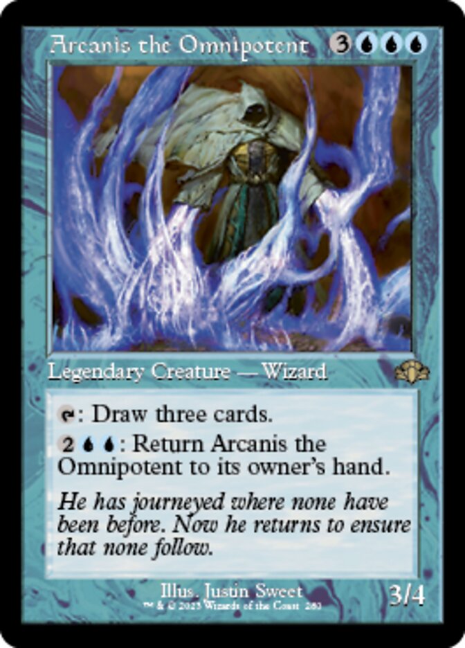 Arcanis the Omnipotent (Retro) [Dominaria Remastered] | Eastridge Sports Cards & Games