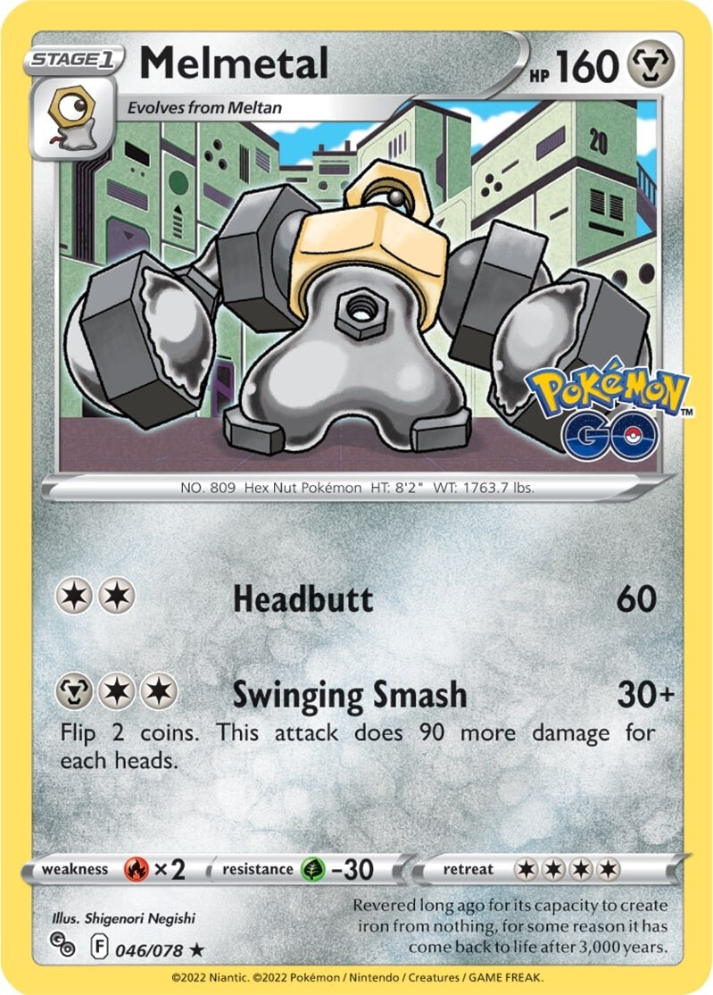 Melmetal (046/078) [Pokémon GO] | Eastridge Sports Cards & Games