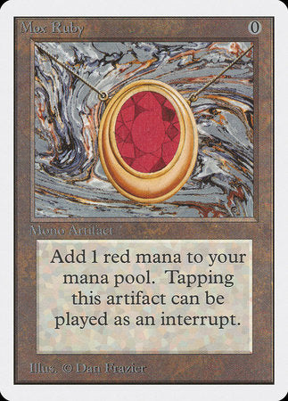 Mox Ruby [Unlimited Edition] | Eastridge Sports Cards & Games