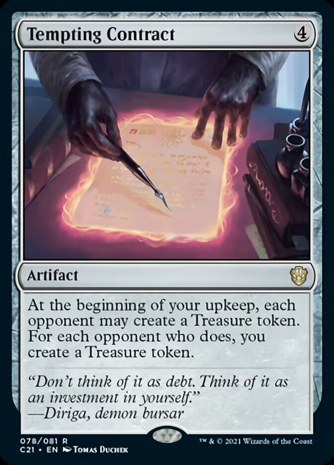 Tempting Contract [Commander 2021] | Eastridge Sports Cards & Games