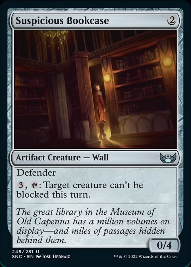 Suspicious Bookcase [Streets of New Capenna] | Eastridge Sports Cards & Games