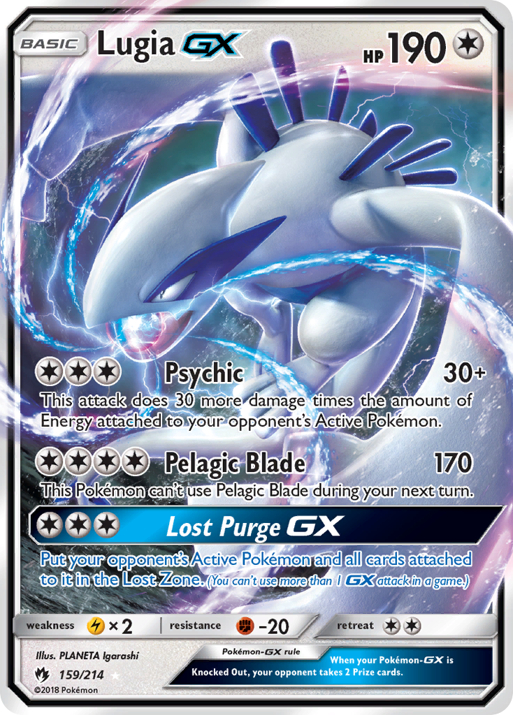 Lugia GX (159/214) [Sun & Moon: Lost Thunder] | Eastridge Sports Cards & Games