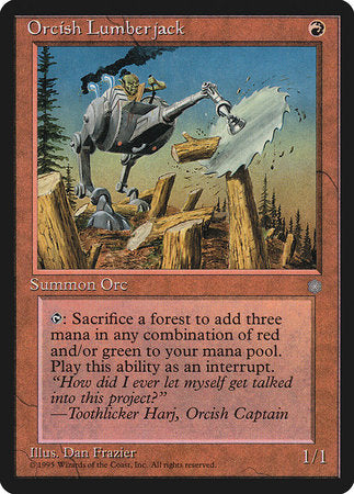 Orcish Lumberjack [Ice Age] | Eastridge Sports Cards & Games