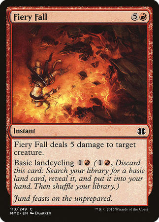 Fiery Fall [Modern Masters 2015] | Eastridge Sports Cards & Games