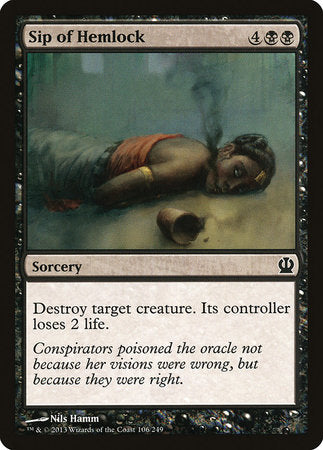 Sip of Hemlock [Theros] | Eastridge Sports Cards & Games