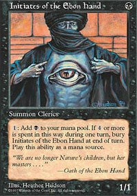 Initiates of the Ebon Hand [Fifth Edition] | Eastridge Sports Cards & Games