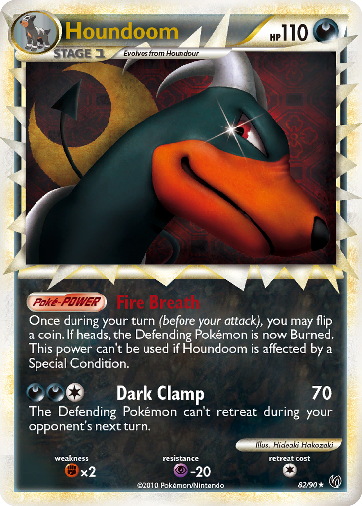 Houndoom (82/90) [HeartGold & SoulSilver: Undaunted] | Eastridge Sports Cards & Games