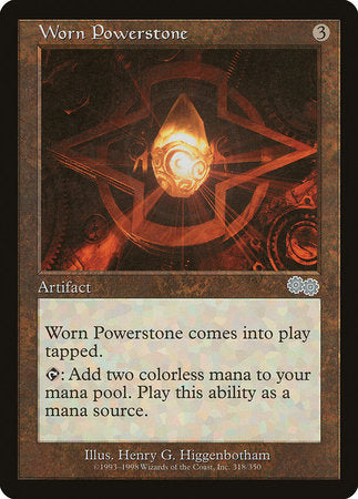 Worn Powerstone [Urza's Saga] | Eastridge Sports Cards & Games