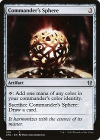 Commander's Sphere [Zendikar Rising Commander] | Eastridge Sports Cards & Games